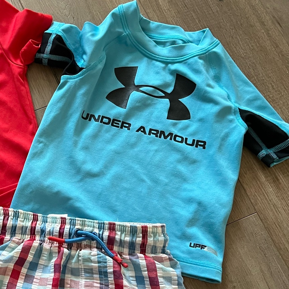 Under armour swim or normal t shirt